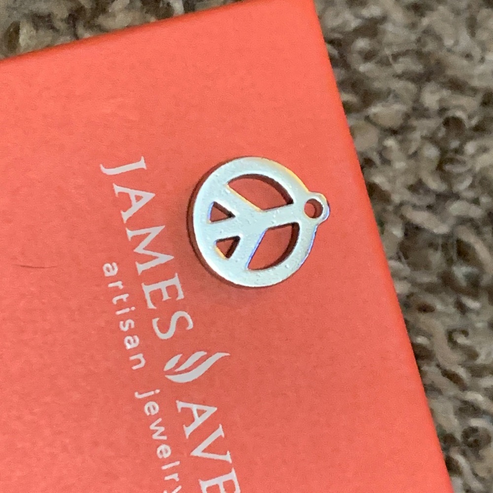 James Avery peace sign charm